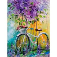 Алмазна мозаїка Мій велосипед 20*30 см