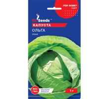 Насіння Капуста Ольга білокачанна GL Seeds 1 г