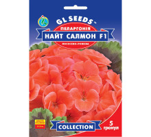 Семена Пеларгония Найт Салмон F1 5 семян GL Seeds