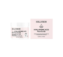 Скраб для обличчя з гіалуроновою кислотою Hollyskin Hyaluronic Acid Face Scrub 100 мл