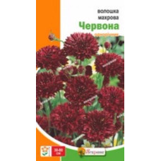Насіння волошок Махровий червоний