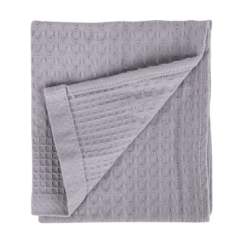 Рушник вафельний GM Textile сірий 30*50 см