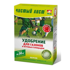 Удобрение кристалл для газонов 300 г Чистый Лист
