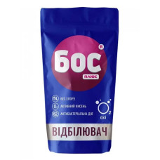 Кисневий гель-відбілювач БОС Плюс Oxi для білих тканин 100 мл