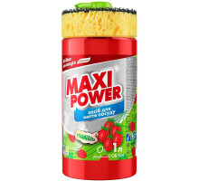 Засіб для миття посуду Maxi Power Суниця 1 л