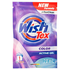 Гель для прання кольорових речей WishTex Color 70 мл