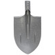 Лопата штикова MasterTool 210х290х405 мм молоткове фарбування