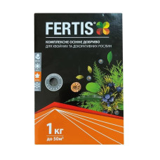 Удобрение Fertis NPK 5-15-25+Me для хвойных и декоративных 1 кг