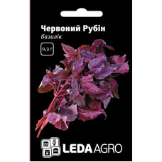 Насіння Базиліка червоний Рубін 0.3 г Leda Agro