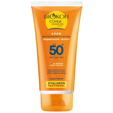 Крем для безпечної засмаги Біокон Надвисокий захист SPF 50+ 160 мл