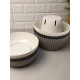 Вазон Бохо 17 см какао