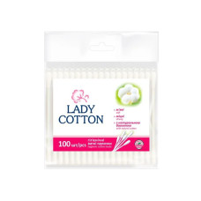 Ватные палочки Lady Cotton (пакет) 100 шт