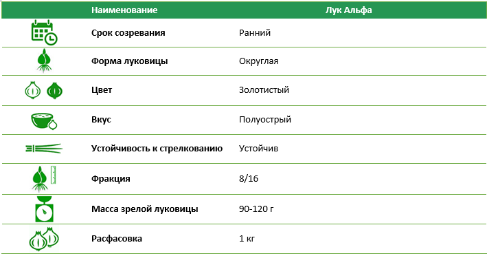 Лук-севок Альфа 1 кг