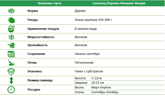 Персик Донецький Жовтий